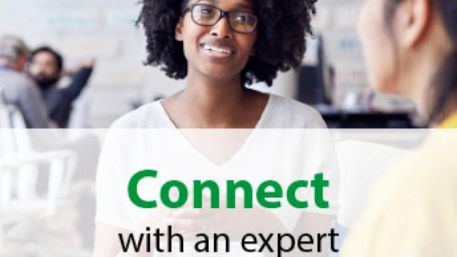 Connect with an expert