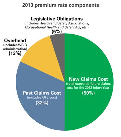 Premium Rates 2013 Pie Chart